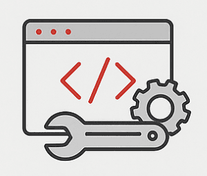 Website Design & Development illustration